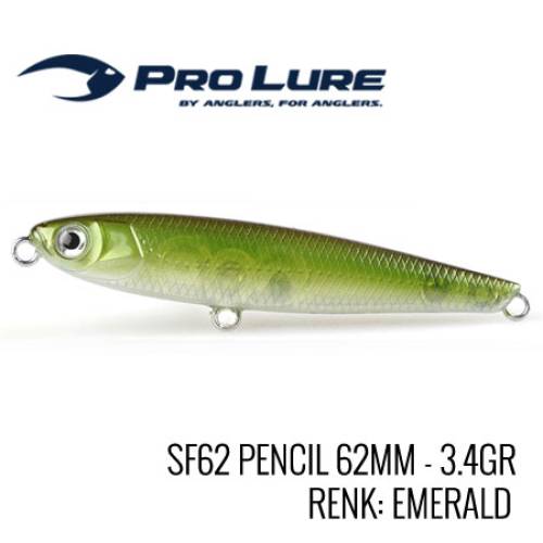 Pro Lure Floating Pencil 62mm Lure
